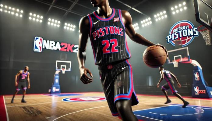 nba 2k22 pistons concept jersey black nlsc